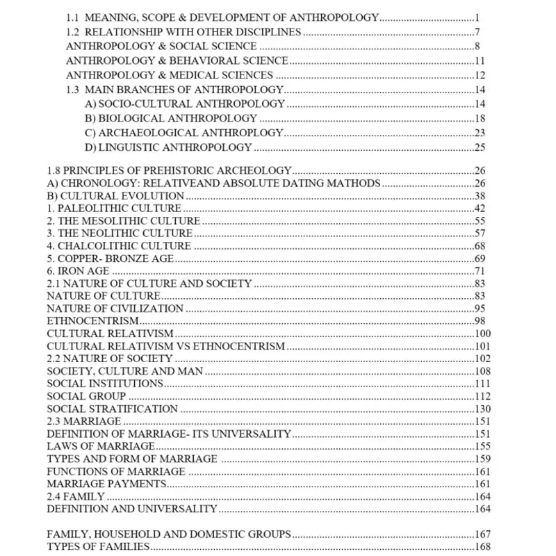 Brain Tree Anthropology | UPSC Prep Notes | Study Material 2025-26 — preview 2
