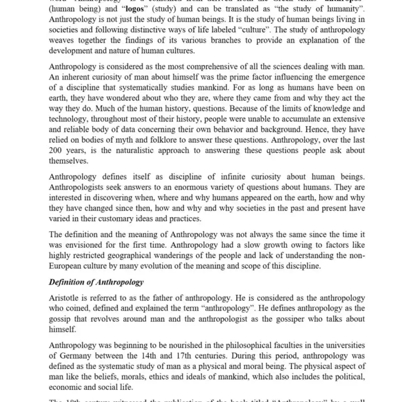 Brain Tree Anthropology | UPSC Prep Notes | Study Material 2025-26 — preview 3