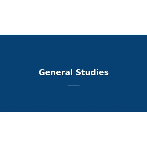 General Studies