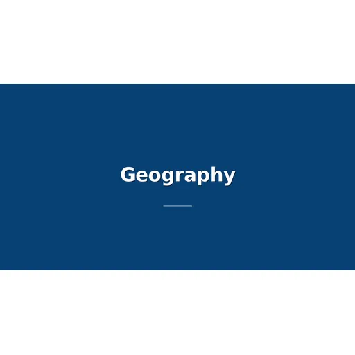 Geography