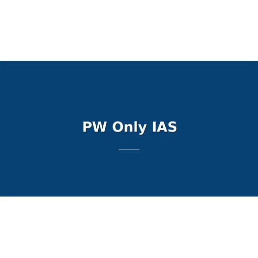 PW Only IAS