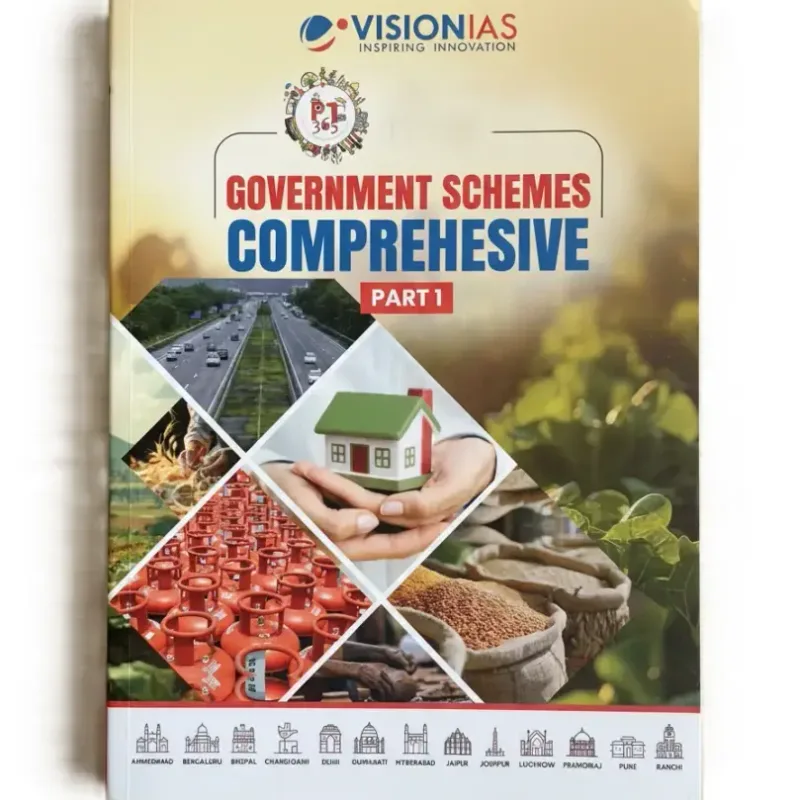 Vision IAS Government Schemes PT 365 Yearly Magazine 2025 | English Medium
