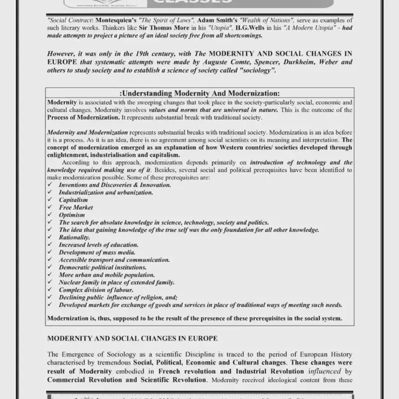 Vikash Ranjan Sociology Printed Notes 2025–26 (UPSC Optional, Triumph IAS, English Medium, 7 Booklets) — preview 3