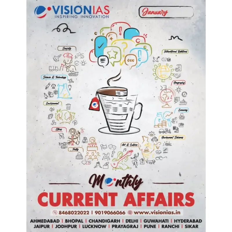 Vision IAS Current Affairs Magazine January 2026 | English Medium Edition