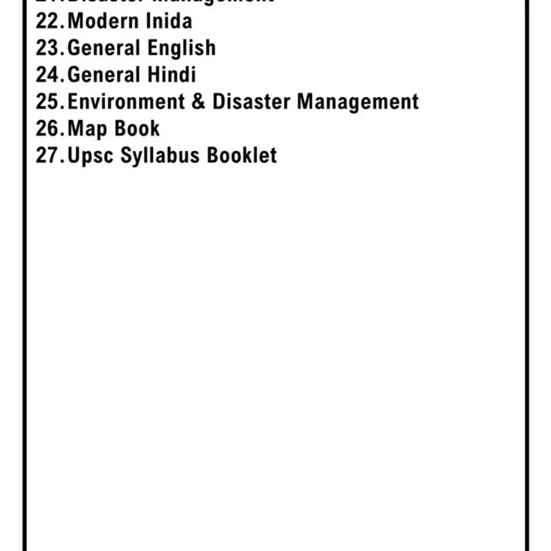 Drishti IAS English Study Material 2025-26 | 27 Printed Booklets for UPSC — preview 4