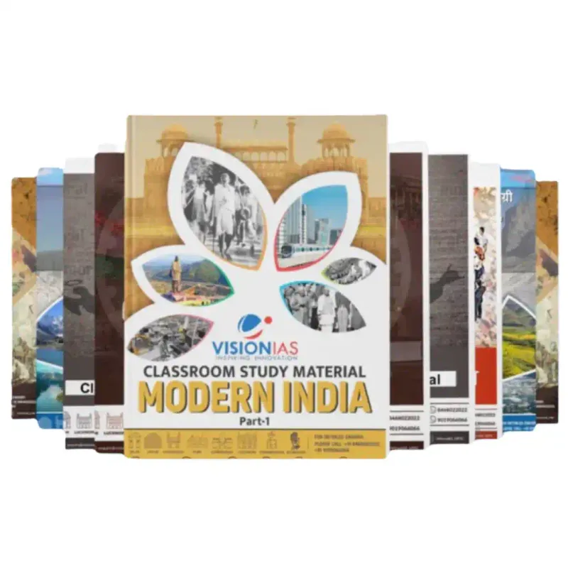 Vision IAS Notes – GS 2025-26 Booklets Set of 46 in English