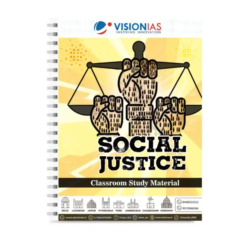Vision IAS Social Justice Notes – GS | English Medium