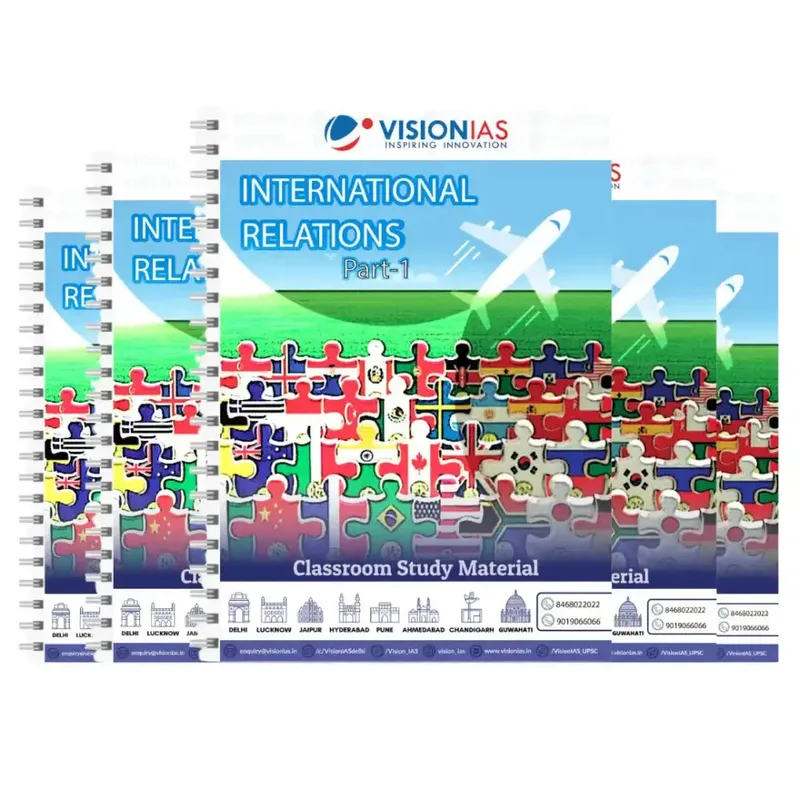 Vision IAS International Relations Notes Booklets 2025 – 2026 English Edition — preview 2