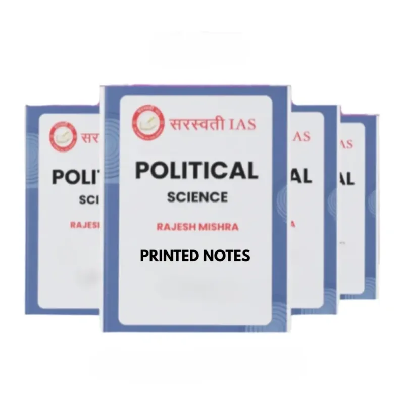 Rajesh Mishra PSIR Notes 2025-26 | UPSC Political Science | 5 Booklets