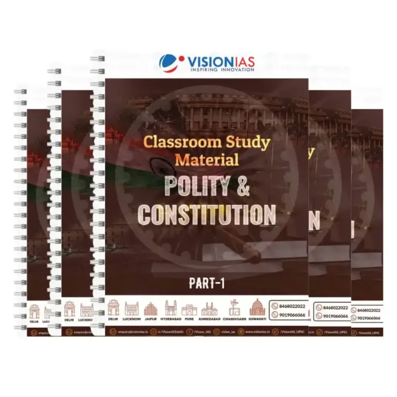 Vision IAS Polity Notes – GS for Polity and Constituon | Vision IAS Notes in English Medium