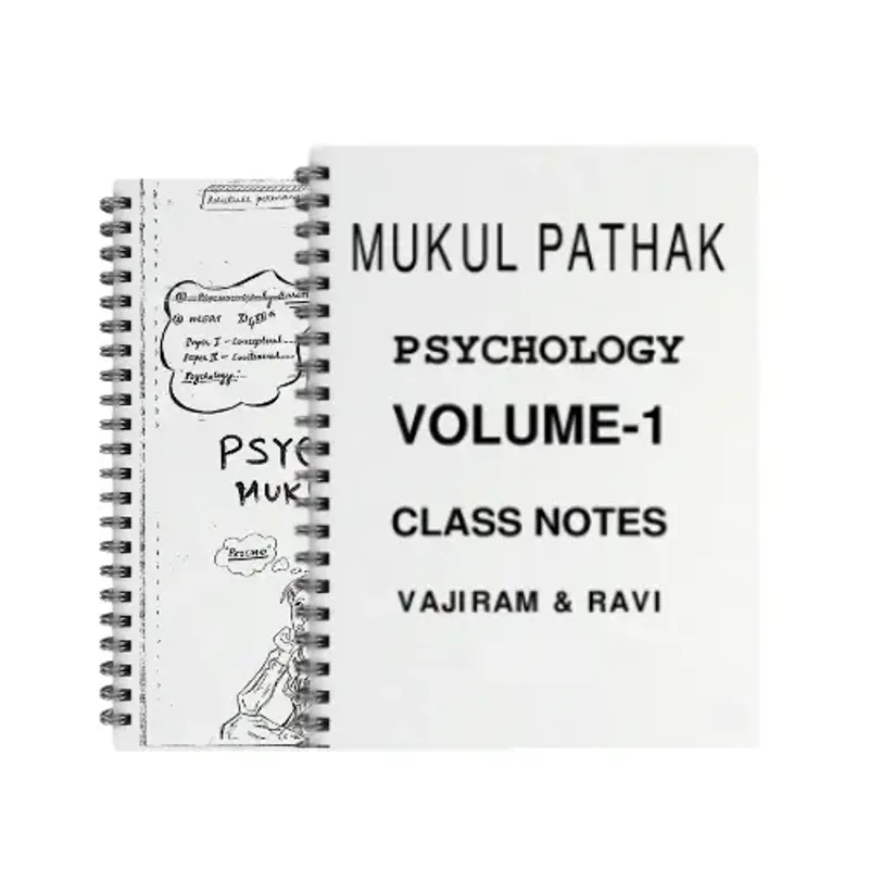 Mukul Pathak Handwritten Booklets for UPSC Psychology Optional 2025-2026