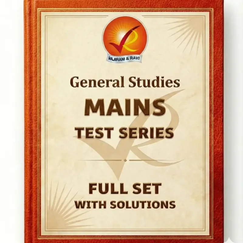 Vajiram and Ravi Test Series for 2026 Mains | Complete UPSC GS Mains Test Series for General Studies