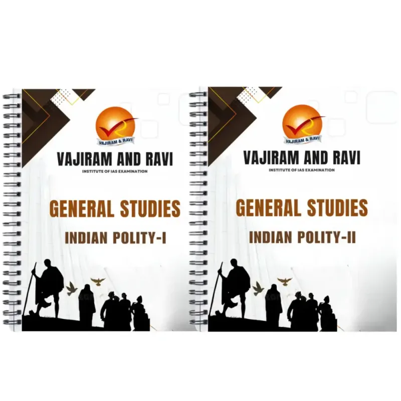 Vajiram Polity Notes GS Edition 2025-2026 Booklet Set of 2