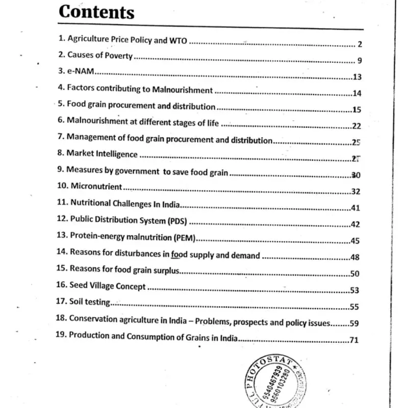 Evolution Agriculture Optional 25-26 | UPSC Notes | Study Material — preview 5