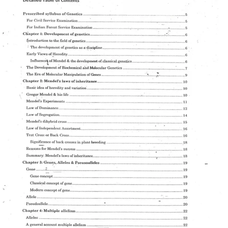 Evolution Botany Optional Notes | UPSC Study Material | CSE Prep — preview 3