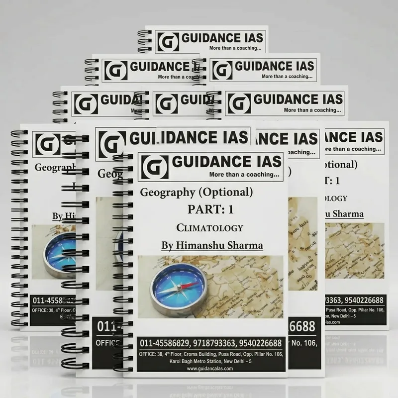 Himanshu Sharma Geography Notes | Guidance IAS | UPSC Study Material