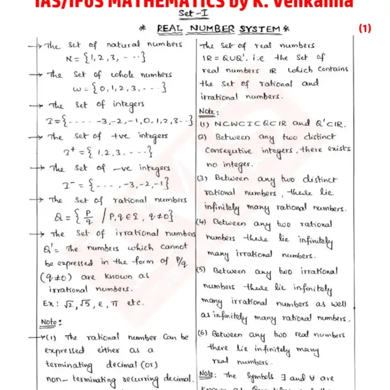 IMS Maths 2025 | UPSC Optional Mathematics Notes | Best Price — preview 3