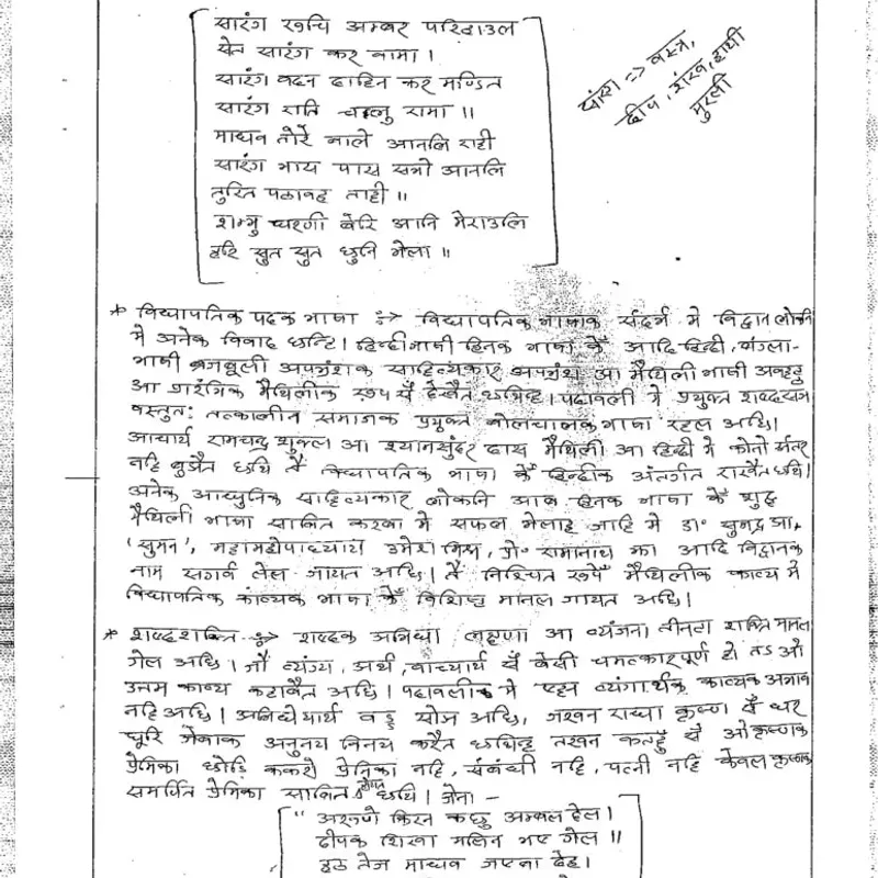 Maithili Sahitya Booklets | Shekhar Jha Notes | UPSC Study Material — preview 5