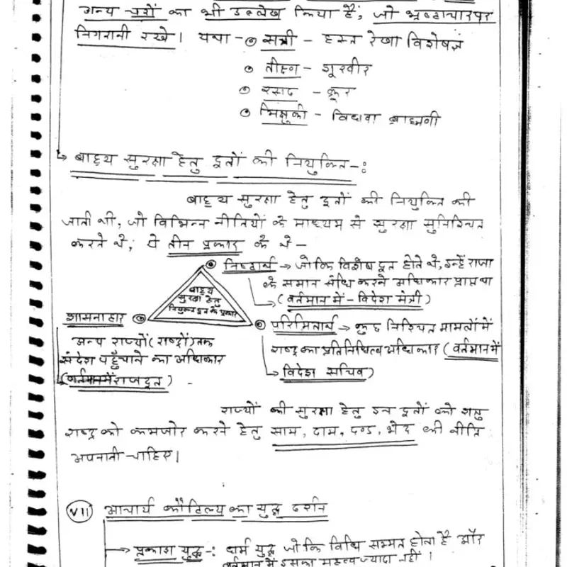 Mani Sir Defence Optional | UPSC Hindi Notes | 2025 Study Material — preview 4