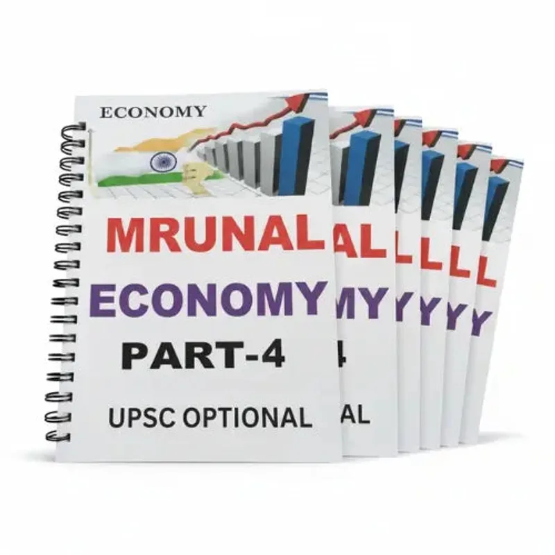 Mrunal Economics Optional 2026 | UPSC Prep Notes | Study Material