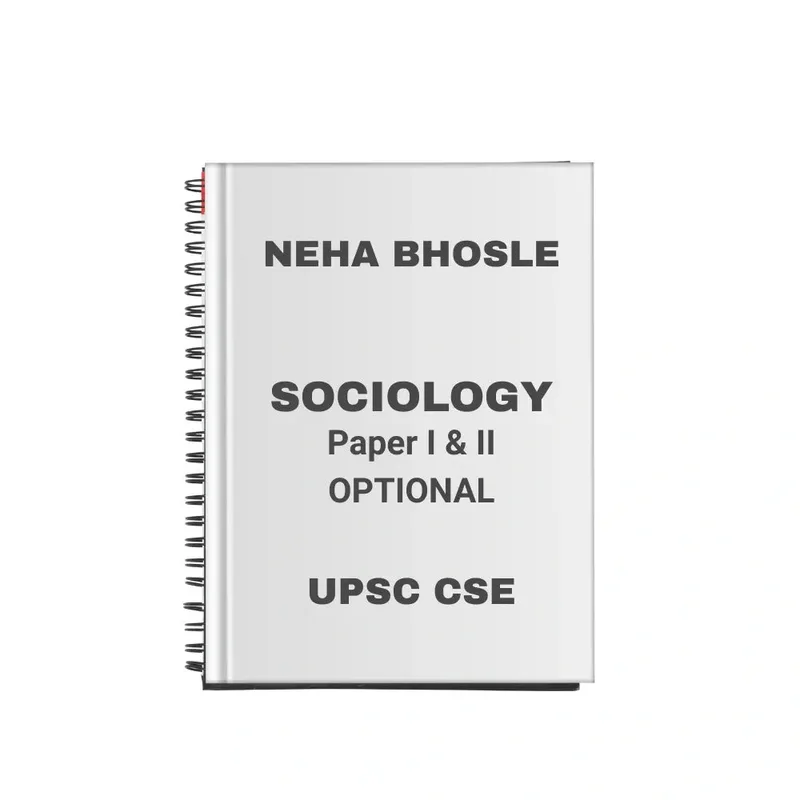 Neha Bhosle Sociology Notes 2025-26 | UPSC Study Material | IAS Prep