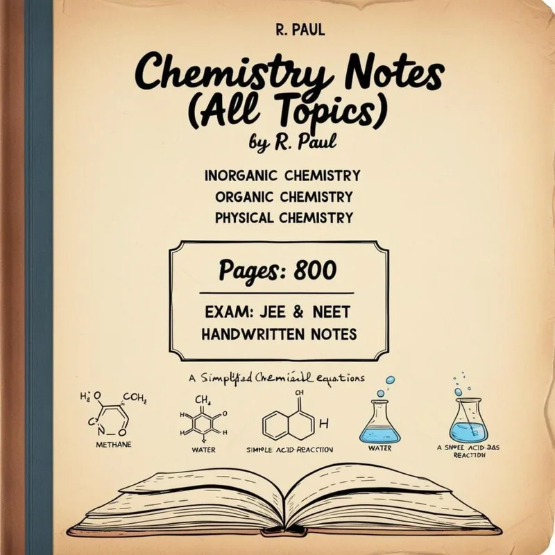 R. Paul Chemistry Notes | UPSC IAS Study Material | Best Price