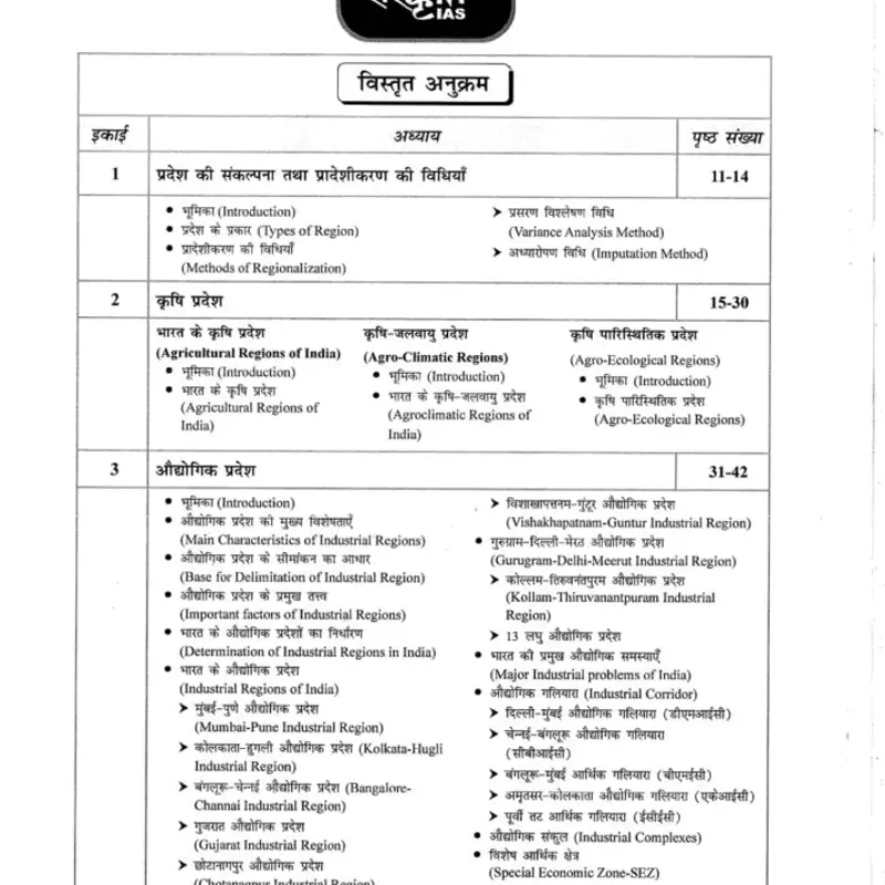 Sanskriti IAS Geography Optional | UPSC Hindi Notes | 2025-26 Prep — preview 6