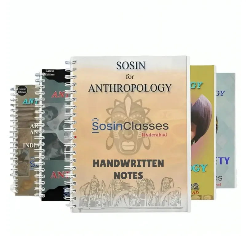 Sosin Anthropology 2025-26 | Handwritten Notes | UPSC Study Material