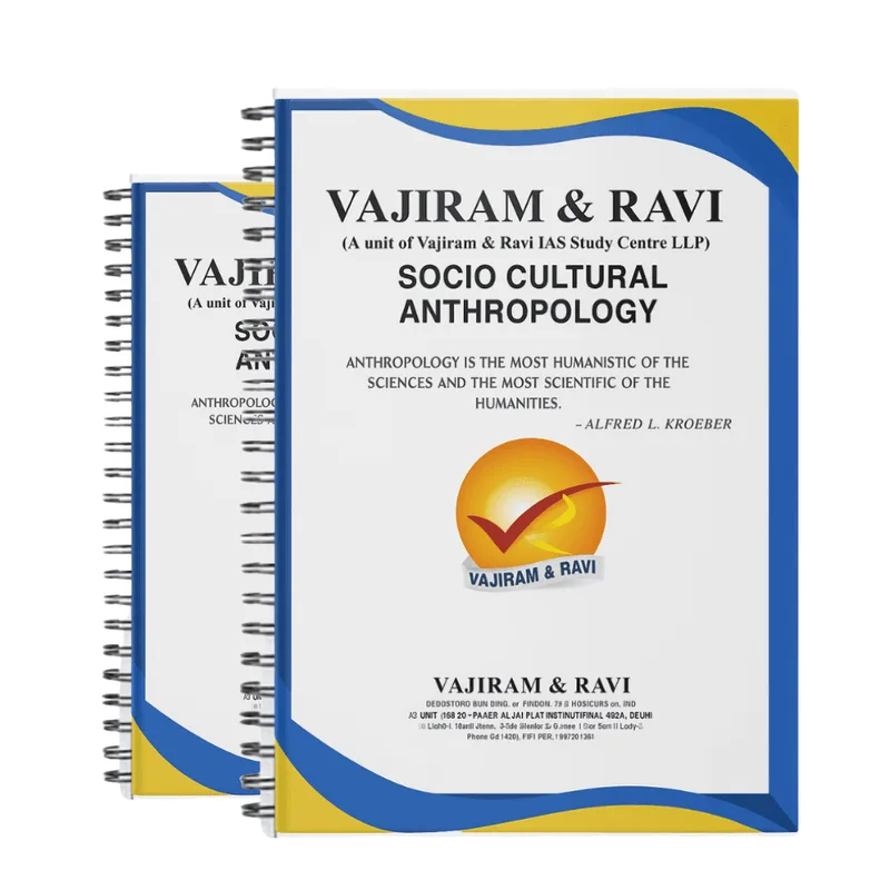 Vajiram Anthropology Optional Notes 2025-26 | UPSC Prep | Best Price