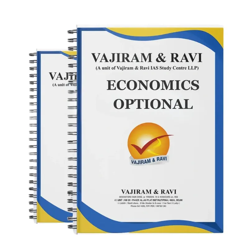 Vajiram Economics Notes 2025-26 | UPSC Optional | Study Material