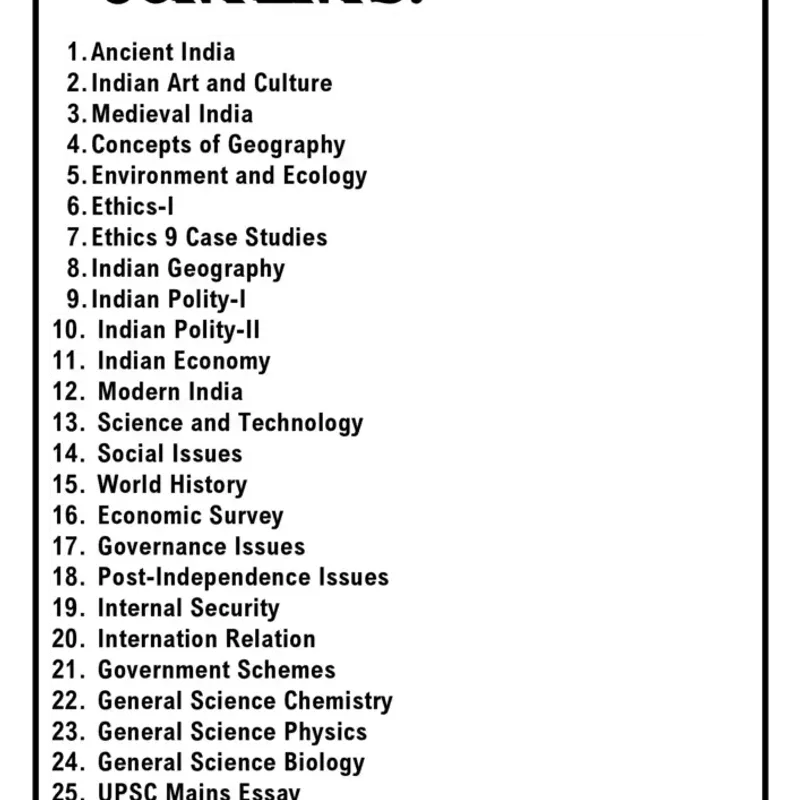 Vajiram GS Notes 2026 | UPSC IAS Study Material | 27 Booklets English — preview 2