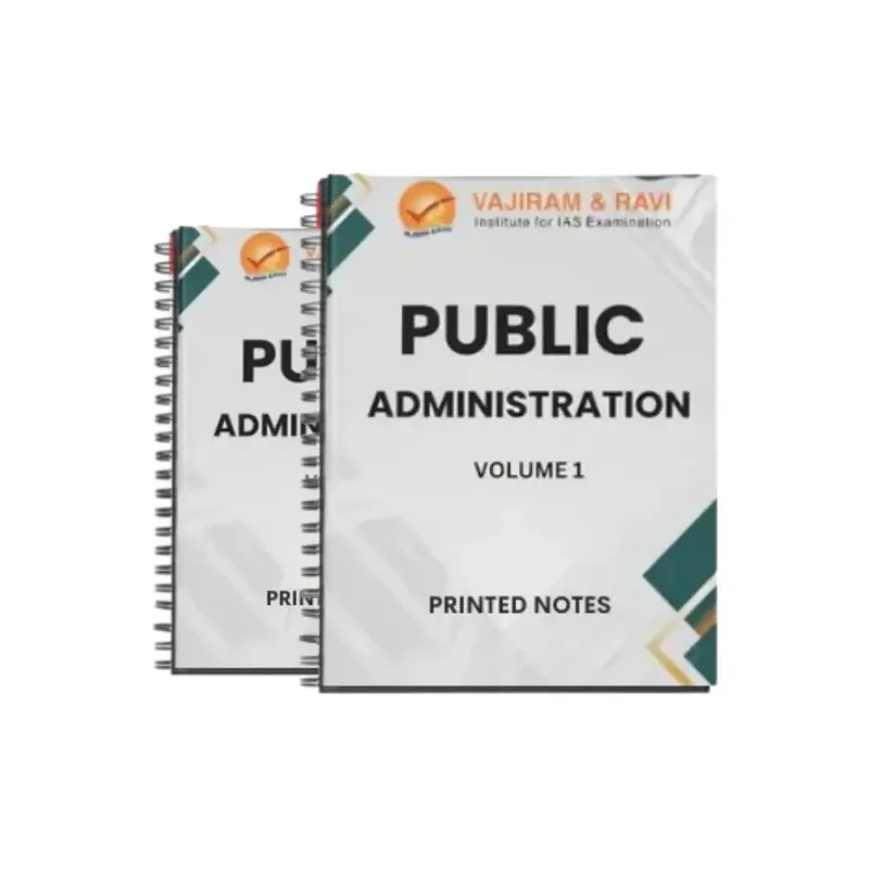 Vajiram Public Admin Notes 2025-26 | UPSC Prep | Study Material