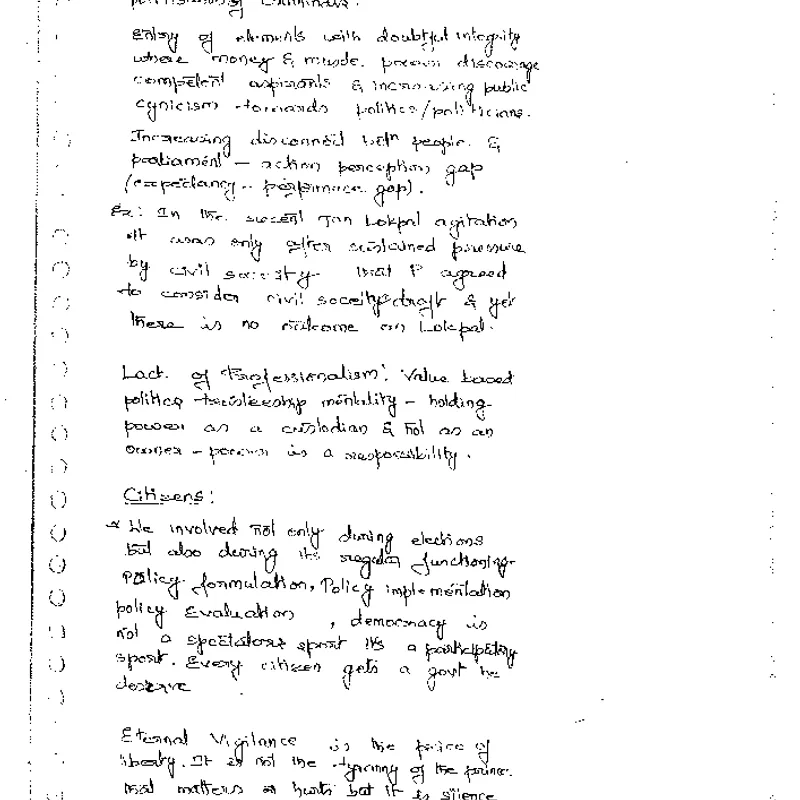 Vajiram Public Administration 2025-26 | UPSC Prep | Handwritten Notes — preview 4