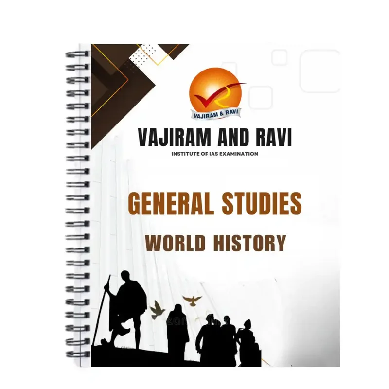 Vajiram World History GS 2025-26 | UPSC Study Material | Booklet 1