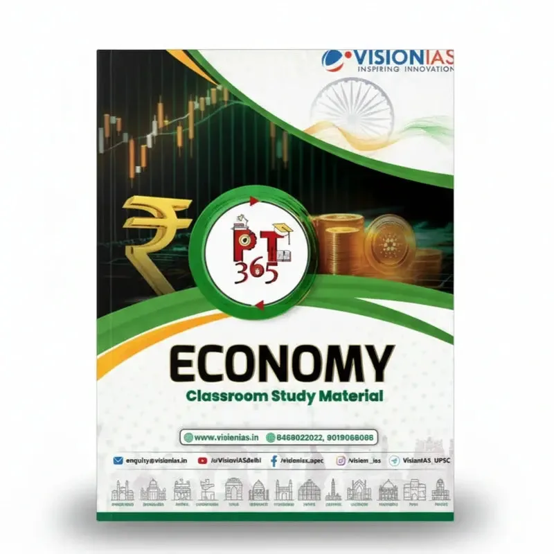 Vision IAS Economy PT 365 2025-26 | UPSC Study Material | English