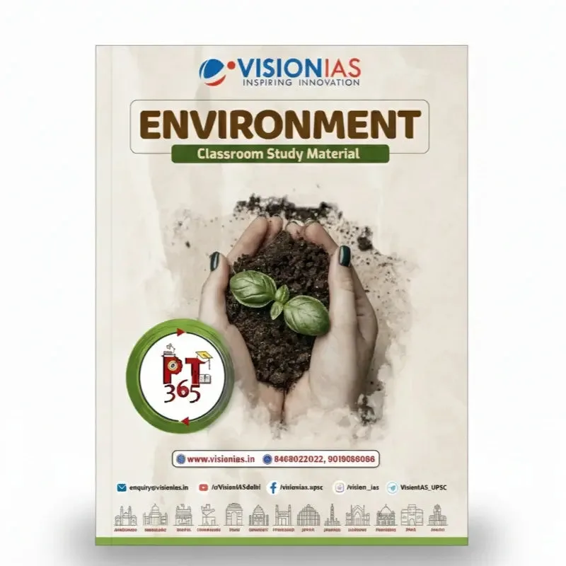 Vision IAS Environment PT 365 2025-26 | UPSC Prep | English Medium