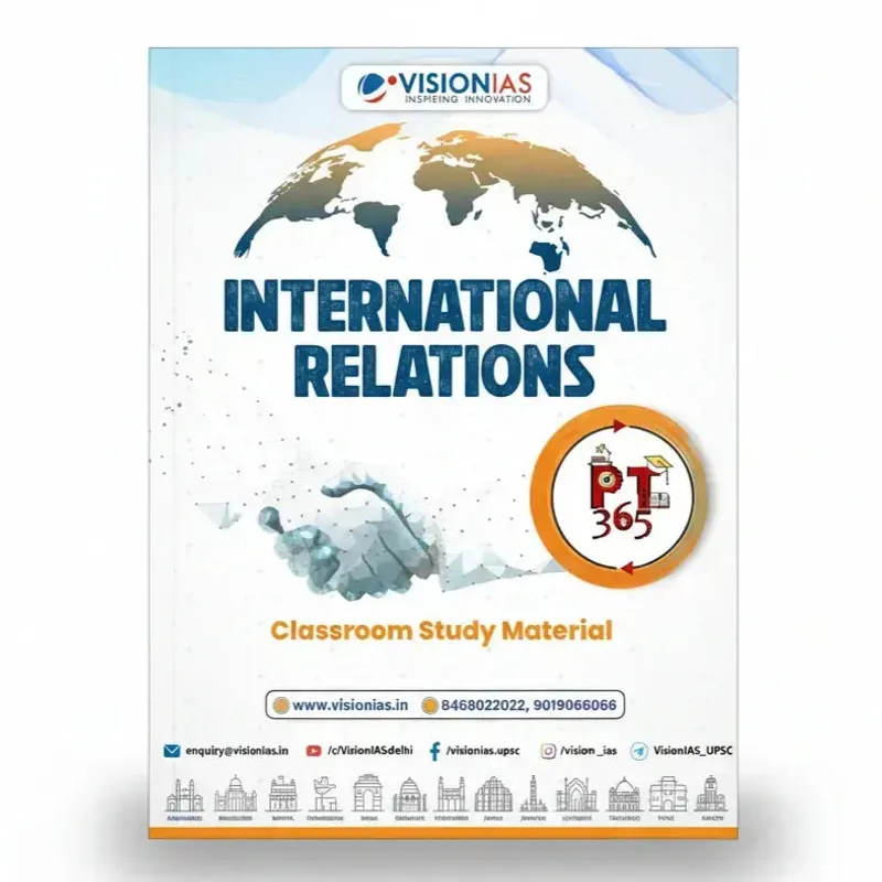 Vision IAS International Relations PT 365 Yearly Magazine 2025 | English Medium — preview 2