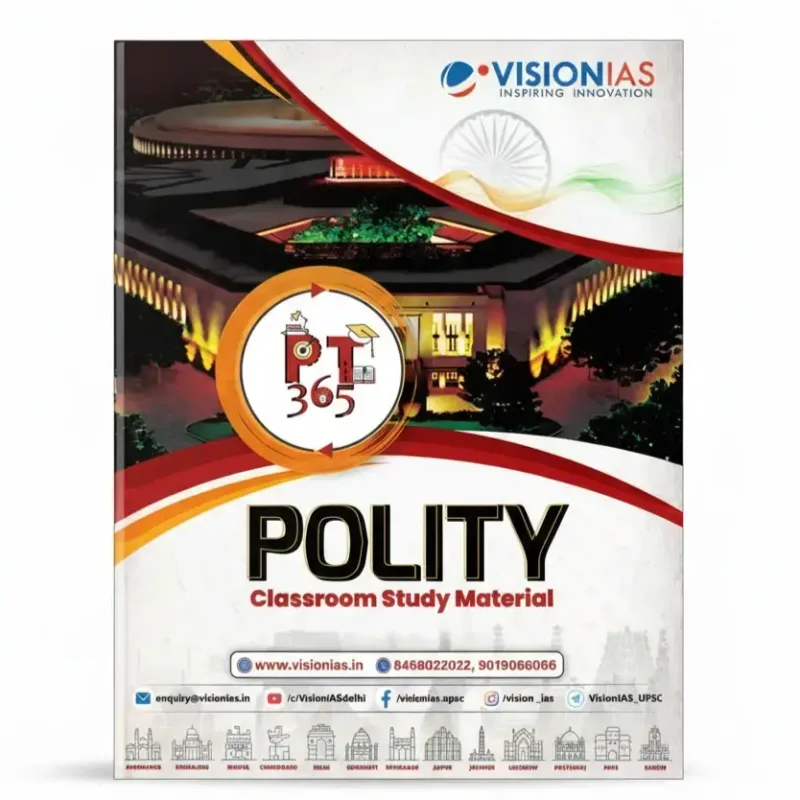 Vision IAS Polity and Governance PT 365 Yearly Magazine | English Medium