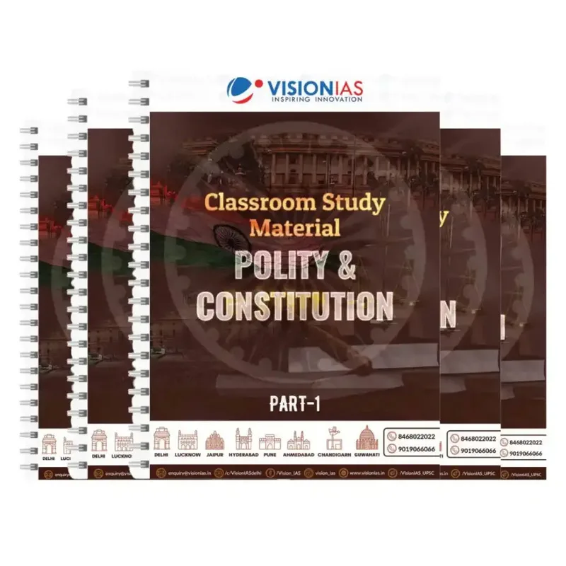 Vision IAS Polity Notes | UPSC GS Study Material | English Medium