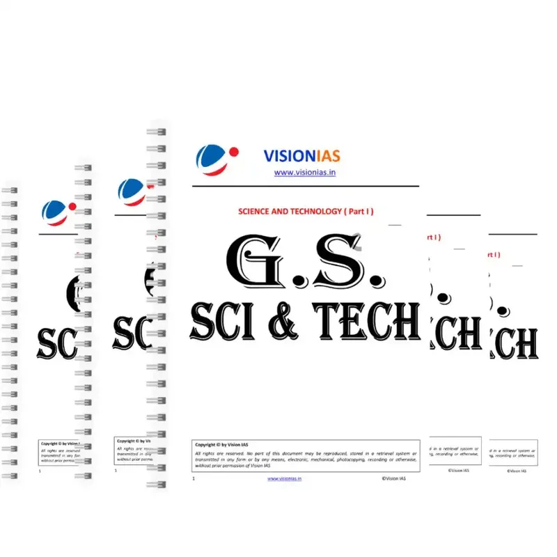 Vision IAS Science & Tech 2025-26 | UPSC GS Notes | Study Material