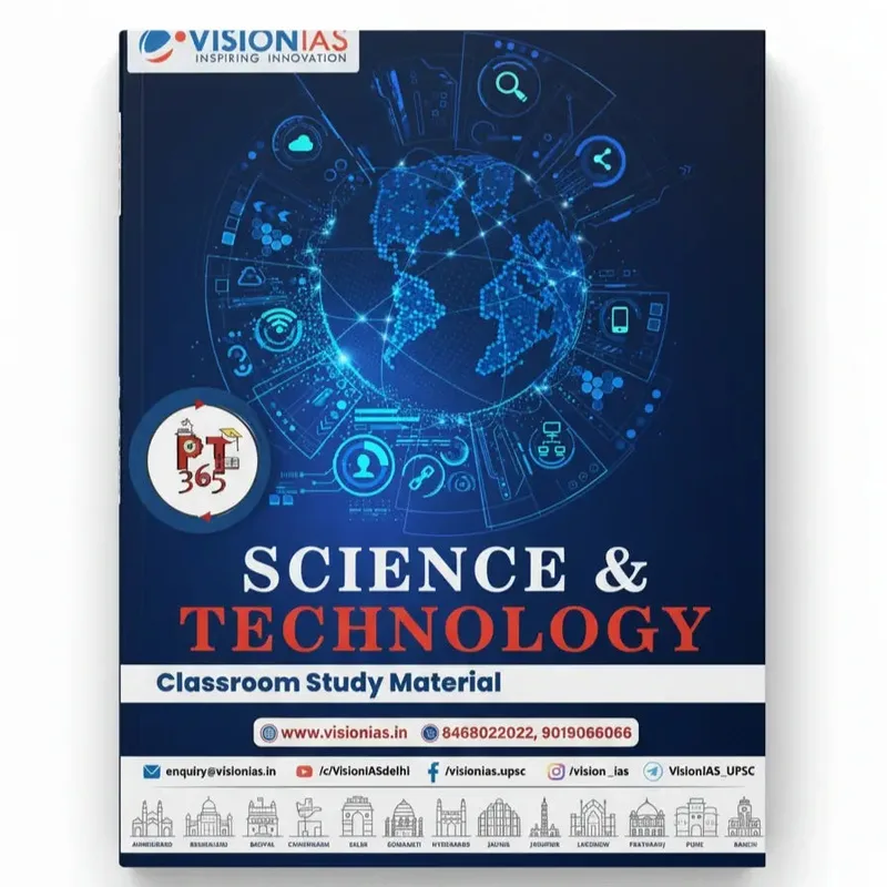 Vision IAS Science & Tech PT 365 2025-26 | UPSC Prep | English Medium