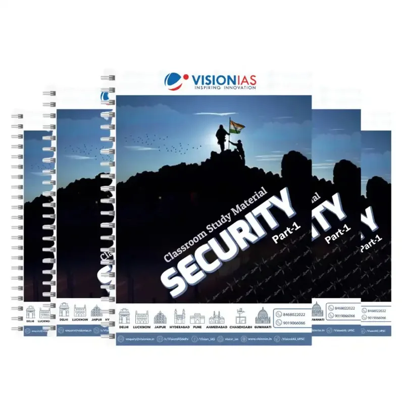 Vision IAS Security Notes 2025-26 | UPSC Prep | English Study Material