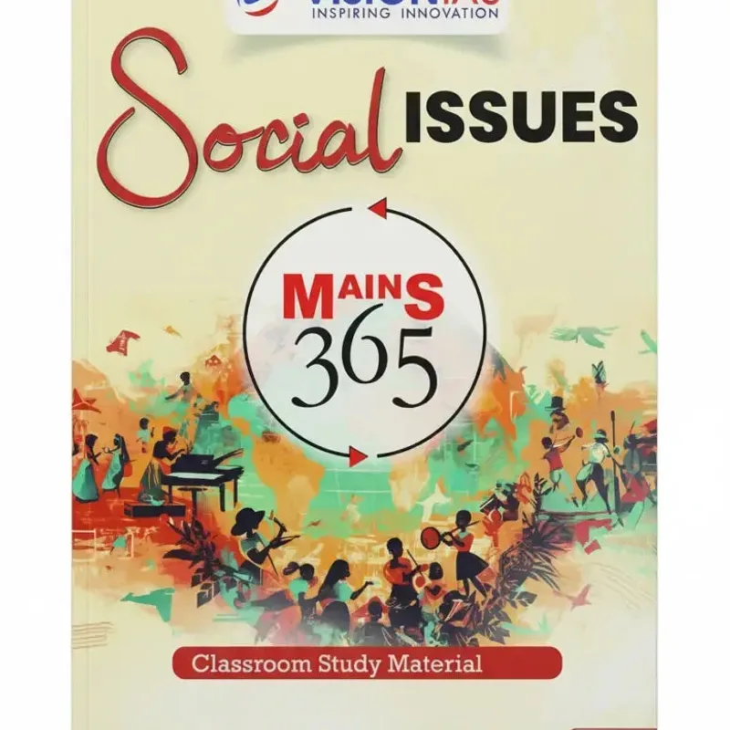 Vision IAS Social Issues Mains 365 Yearly Magazine 2025 | English Medium — preview 2